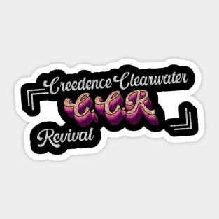 ccr vintage Sticker